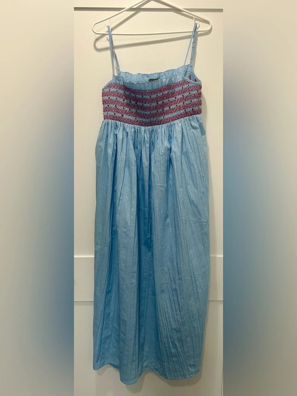 J.Crew Catania Crinkled Dress | Size Medium